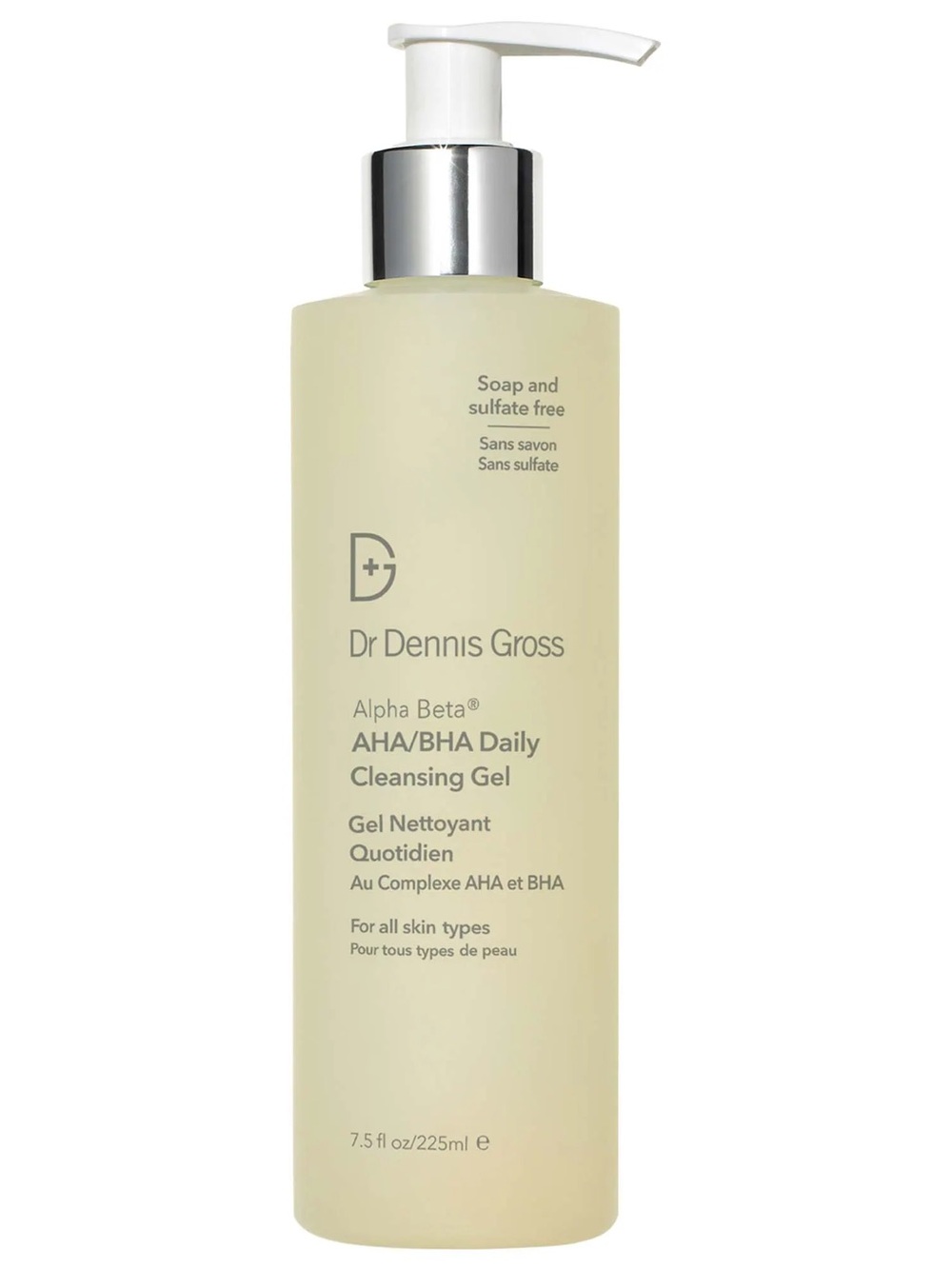 NEW Dr. Dennis Gross Skincare 
Alpha Beta® AHA/BHA Daily Cleansing Gel